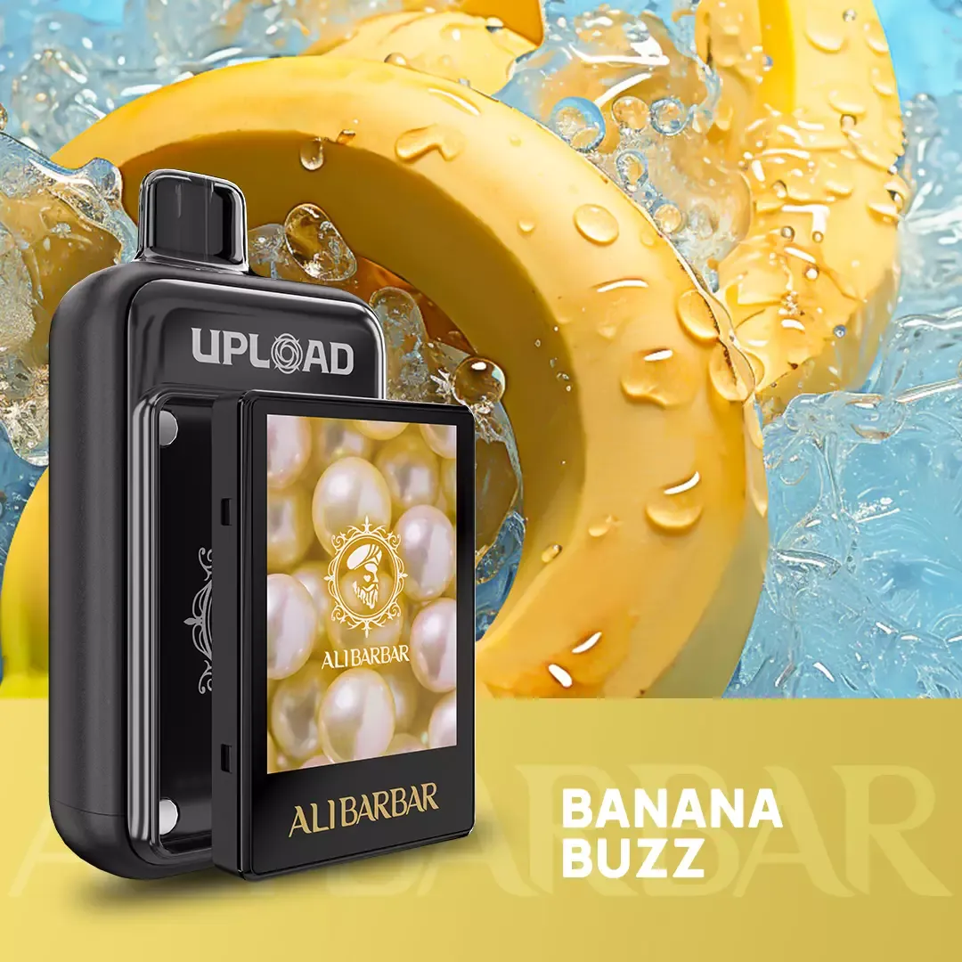 Alibarbar Upload 25000 Puffs-Banana Buzz