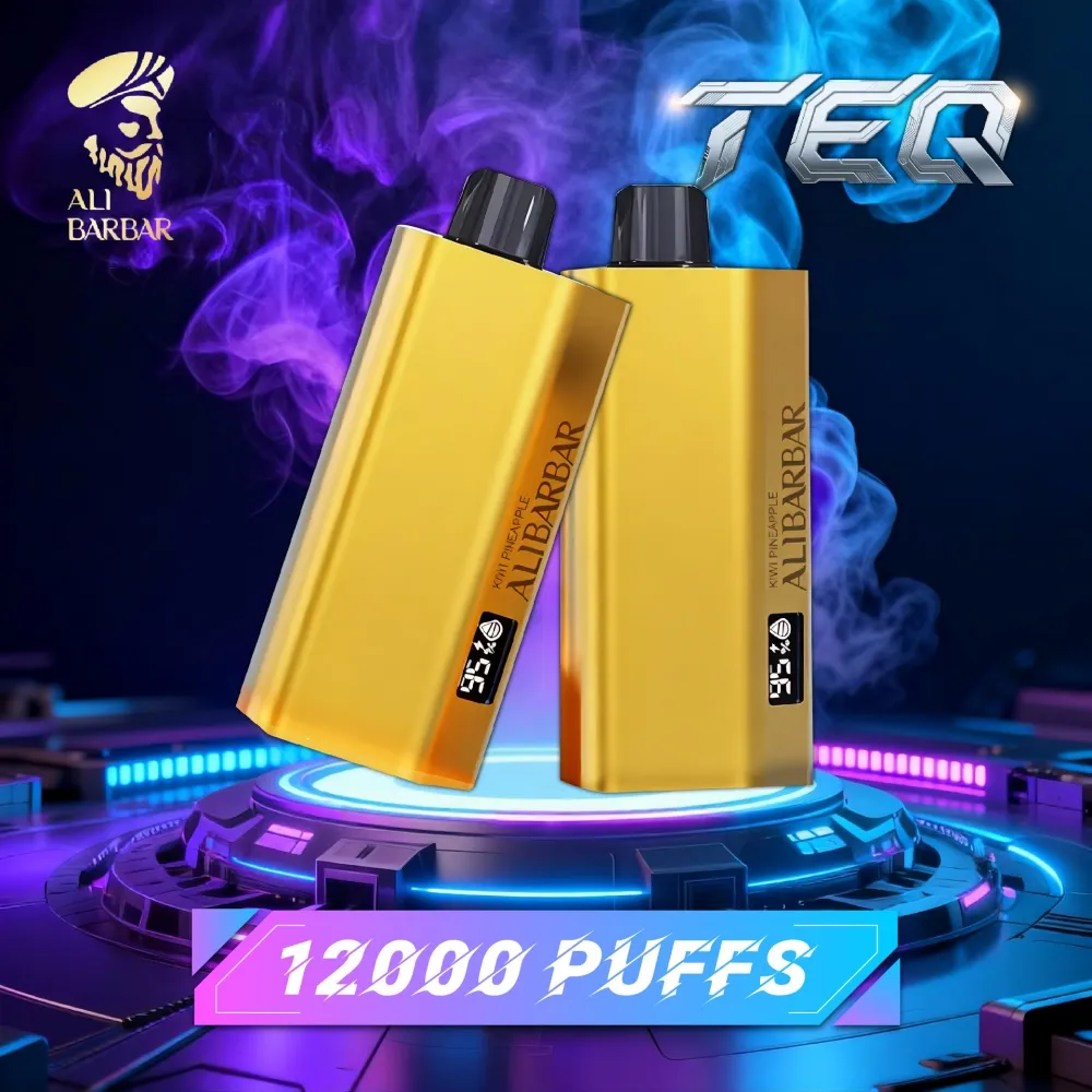 Alibarbar TEQ 12000 Puffs-5 packs(Ship from overseas)