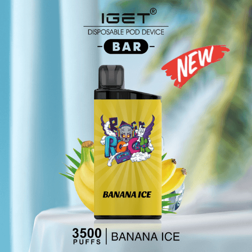 IGET BAR BANANA ICE 3500 Puffs Disposable Vape