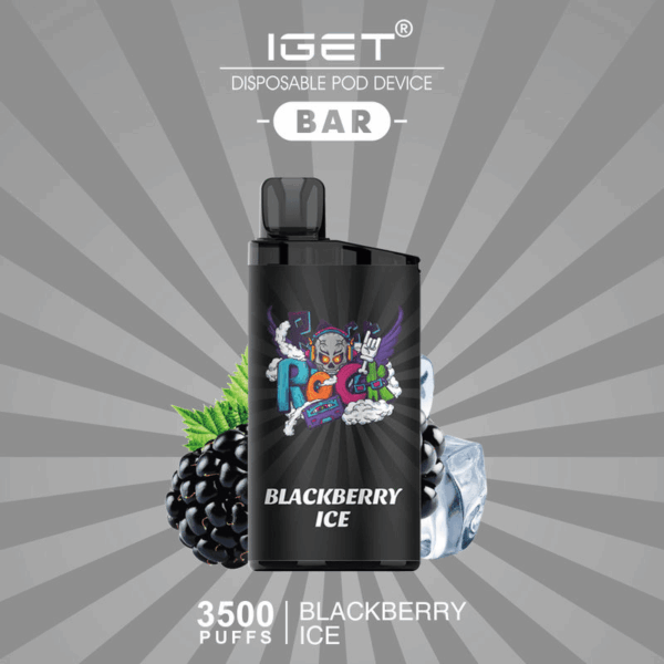 IGET BLACKBERRY ICE 3500 Puffs Disposable Vape
