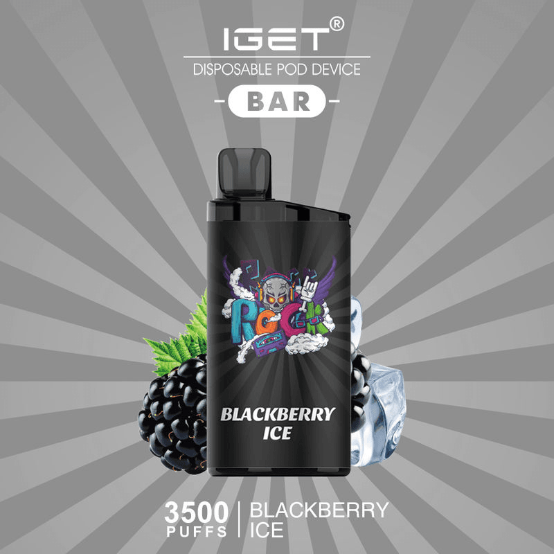 IGET BLACKBERRY ICE 3500 Puffs Disposable Vape - Image 2