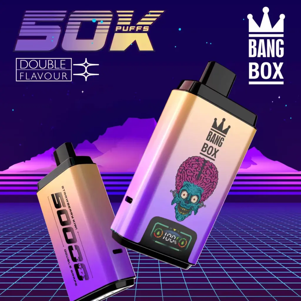 Bang Box 50000 Puff -10 packs or more - AppLe pear+KiWi Passion Frrit Guave