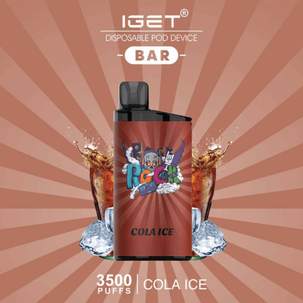 IGET BAR COLA ICE 3500 Puffs Disposable Vape