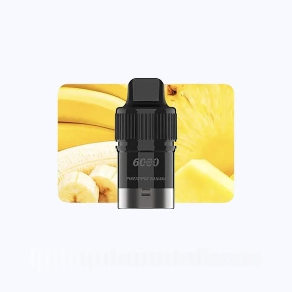 IGET BAR PLUS POD PINEAPPLE BANANA 6000 Puffs