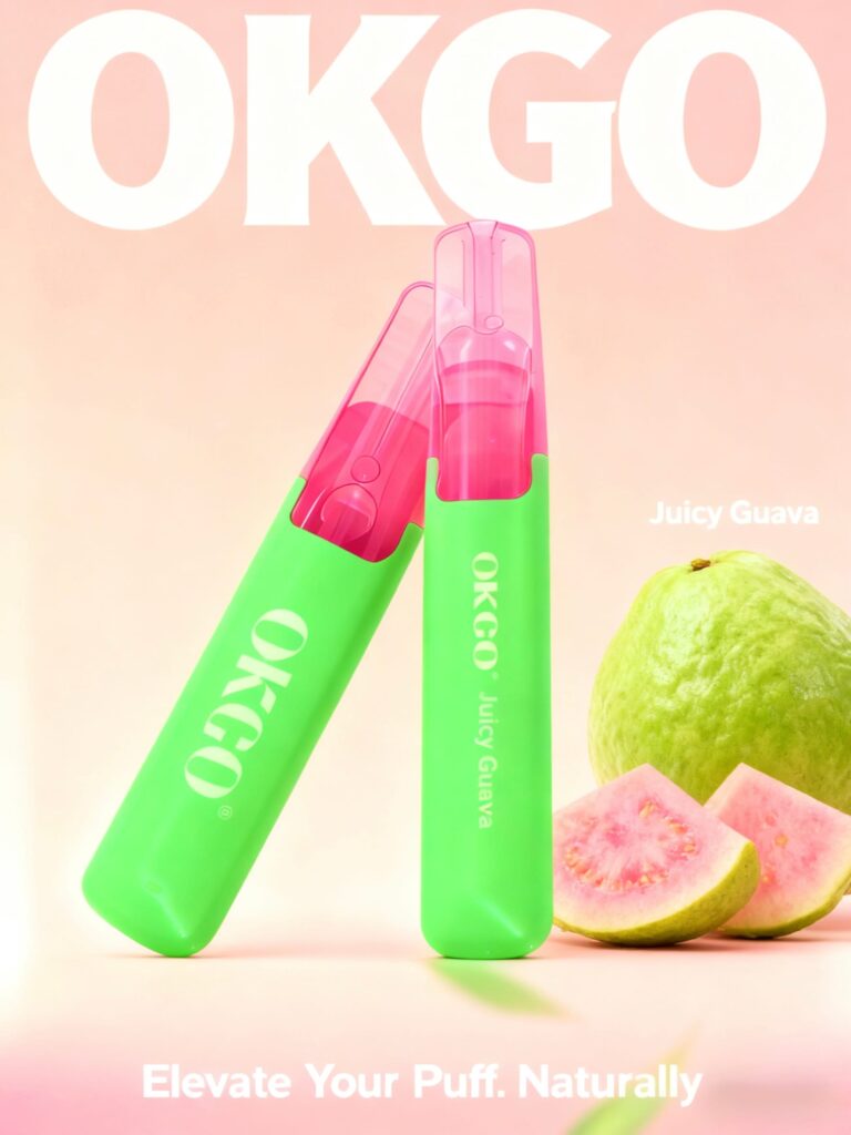 OKGO 6500 Puffs Juicy Guava-10 Pack