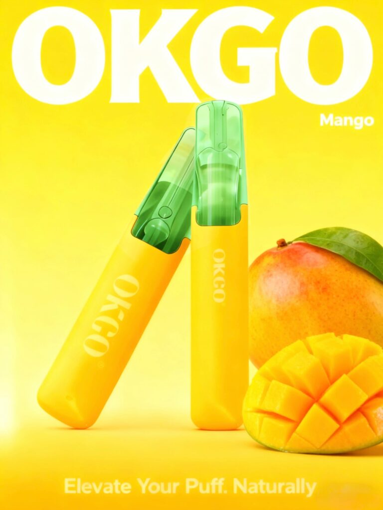 OKGO 6500 Puffs Mango-10Pack