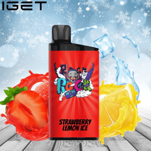 IGET BAR STRAWBERRY LEMON ICE 3500 Puffs Disposable Vape