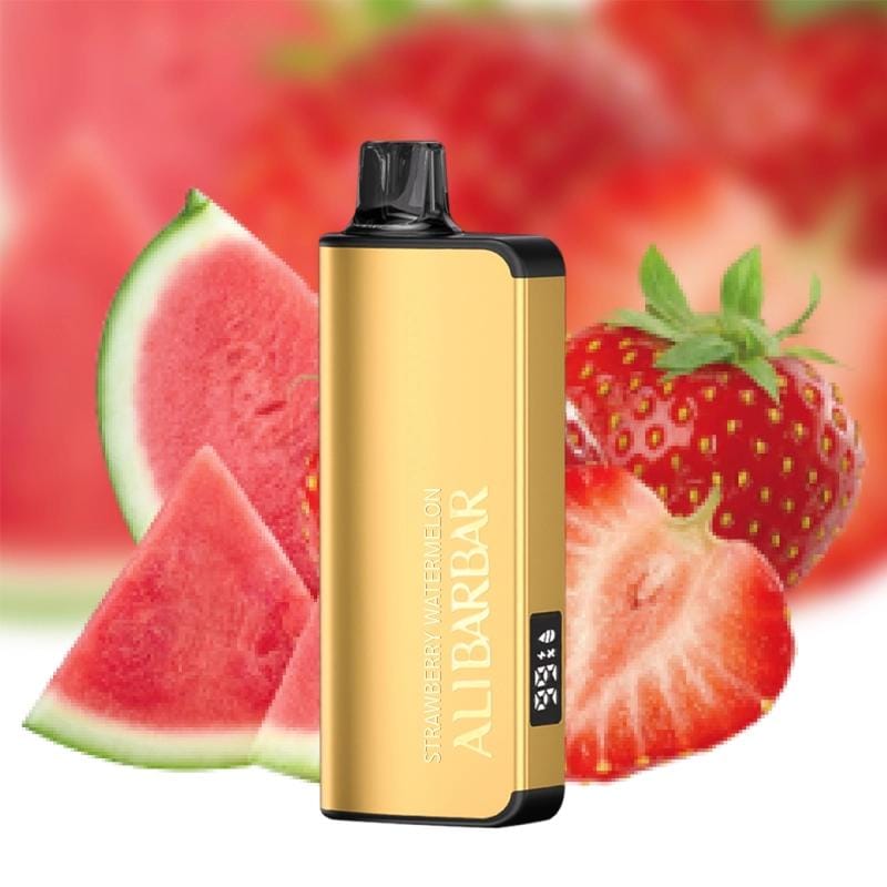 ALIBARBAR INGOT 9000 Puffs DTL Version - Strawberry Watermelon