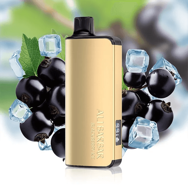 ALIBARBAR INGOT 9000 Puffs DTL Version - Blackberry Ice