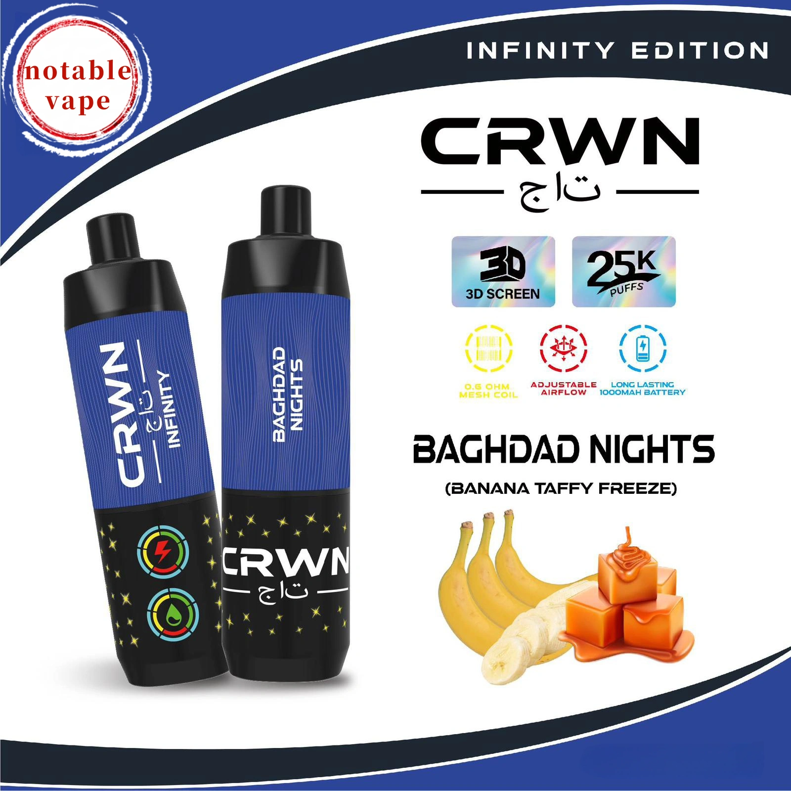 Crwn Infinity - Baghdad Nights - 25,000