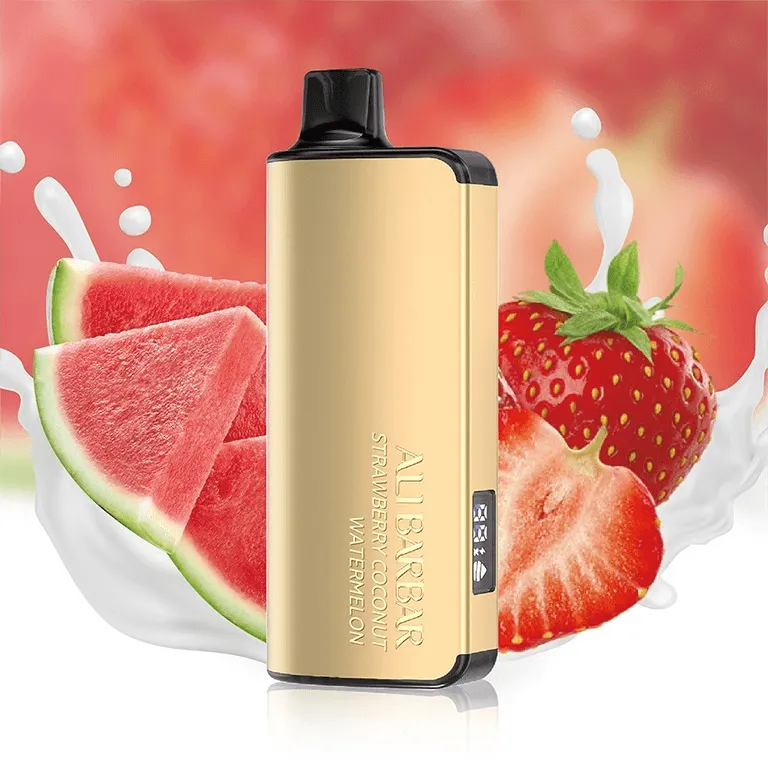 ALIBARBAR INGOT 9000 Puffs DTL Version - Strawberry Coconut Watermelon
