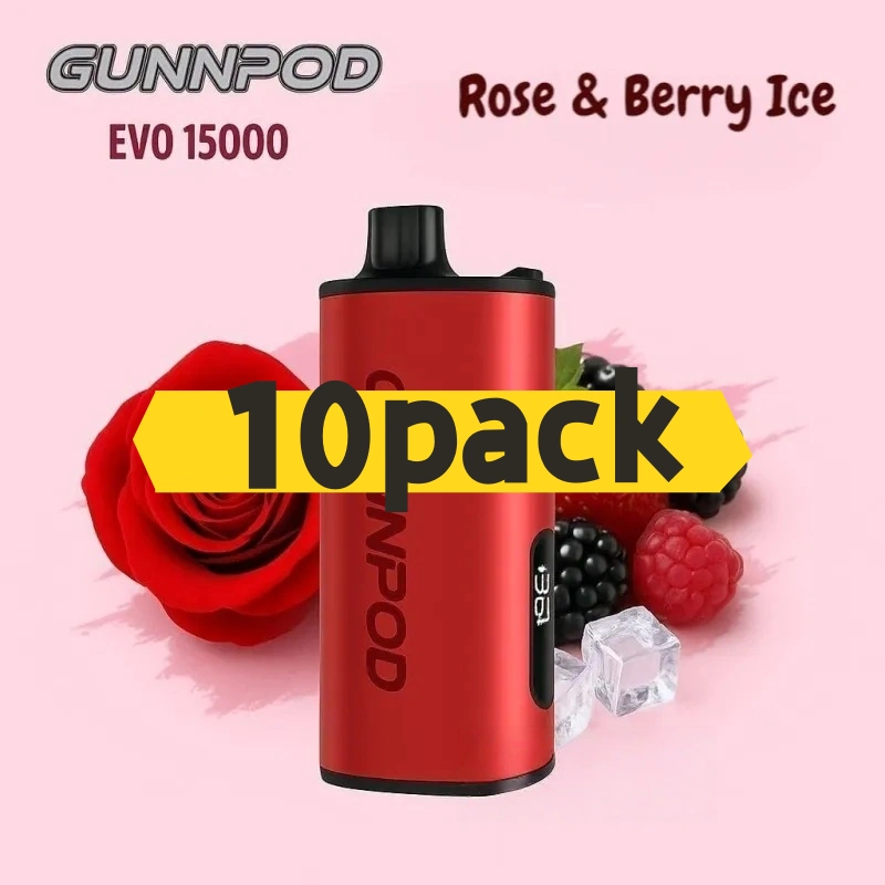 Gunnpod EVO 15k - 10 pack Multiple flavors