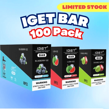 IGET Bar Vape 100 Pack ($18.5 each)