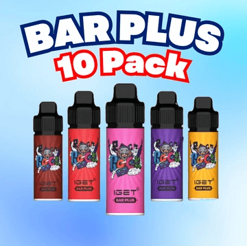 IGET Bar Plus 6000+ Puffs Vape 10 Pack ($25 each)