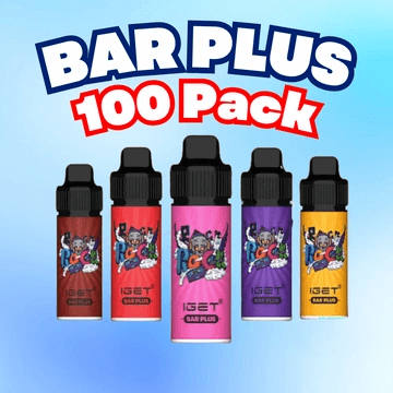 IGET Bar Plus 6000+ Puffs Vape 100 Pack ($20 each)