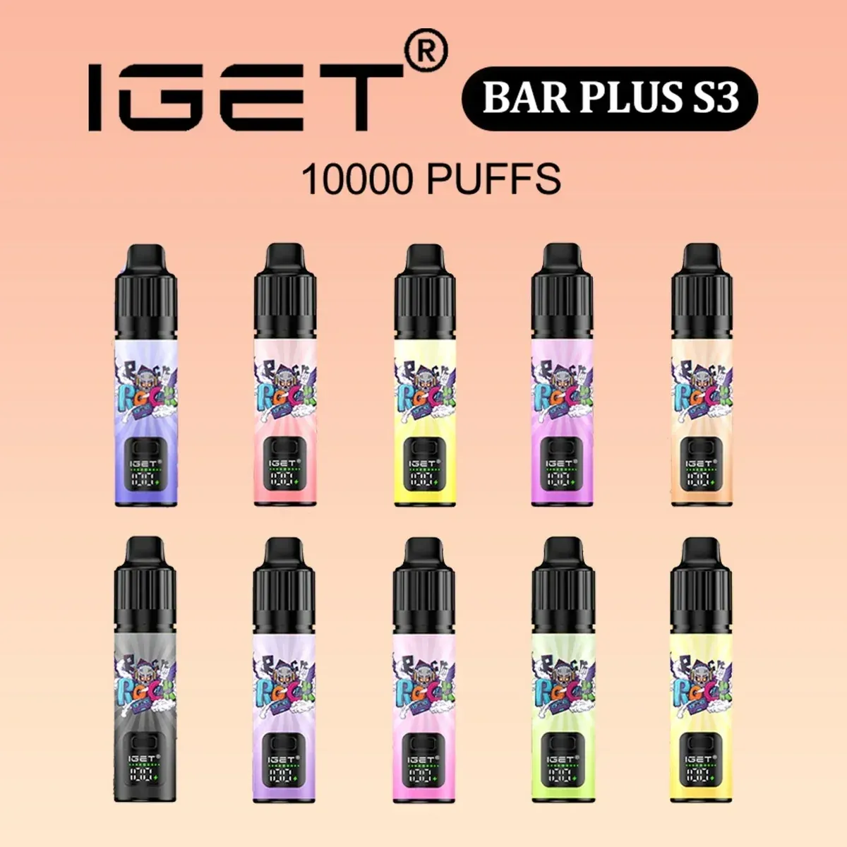 IGET Bar Plus S3 Multiple flavors