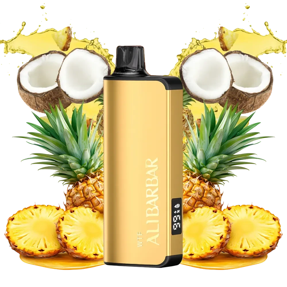 ALIBARBAR INGOT Pineapple Coconut 9000 Puffs