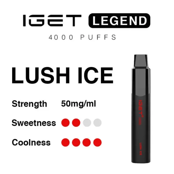 IGET Legend 4000 Puffs Lush Ice