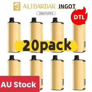 ALIBARBAR INGOT 9000 Puffs DTL Version - 20 Packs