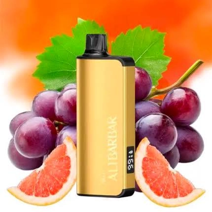alibarbar fanta ALIBARBAR INGOT Grape Grapefruit 9000 puffs