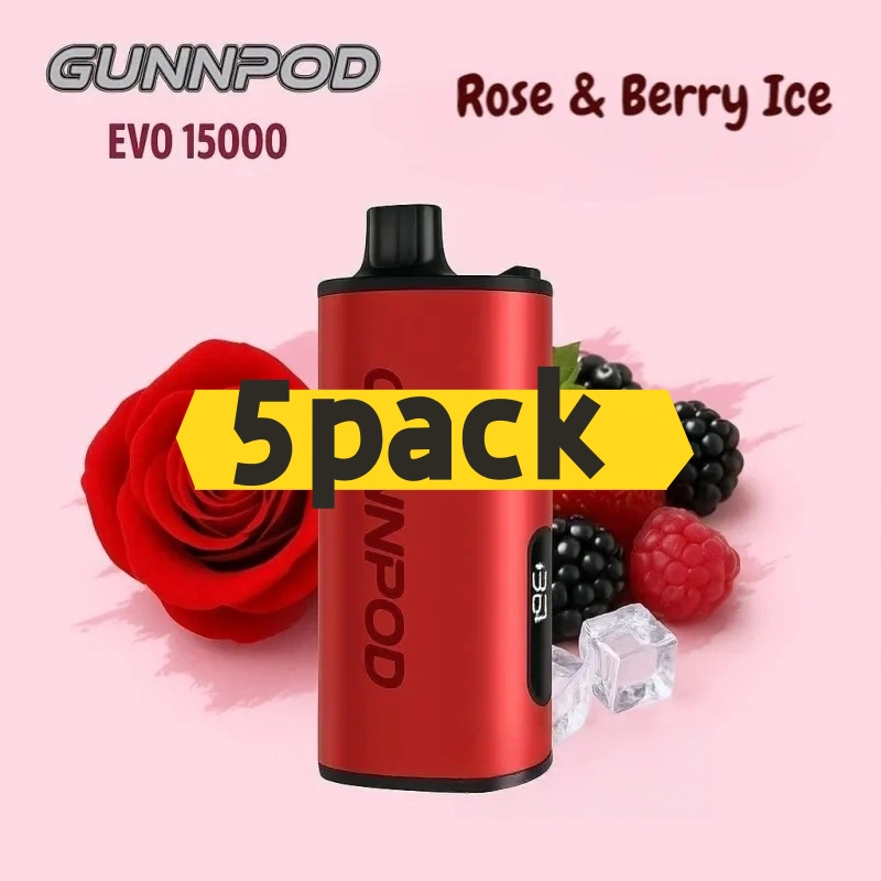 marsden vape shop Gunnpod EVO 15k 5-pack